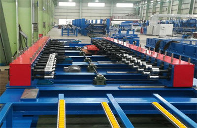 Lower roll forming m/c