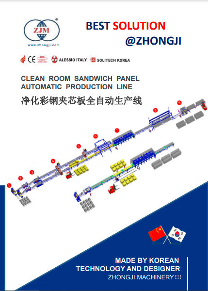 Cleanroom panel line catalog